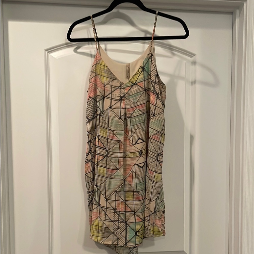 Geometric Patterned Cami Top
